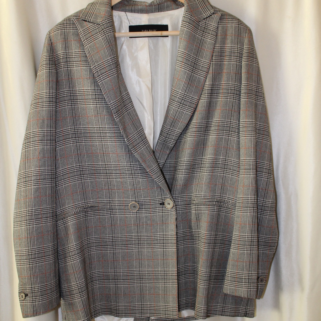 Structured Gray Blazer